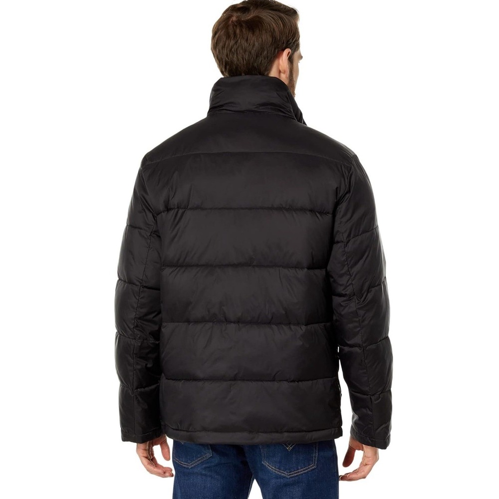 Cole Haan Puffer Jacket‎ With Bib Men's Size Small Black New - Picture 2 of 7